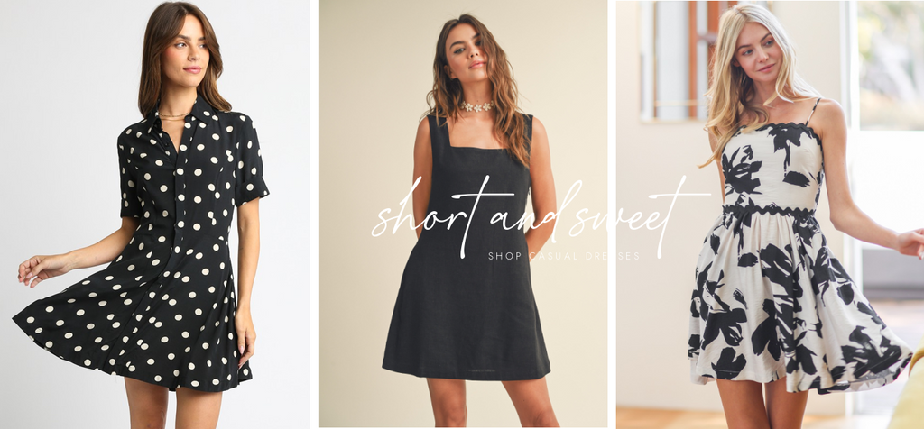 Short and Sweet: The Ultimate Casual Dress Collection