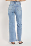 Ava High Rise Wide Leg Jeans Light Wash