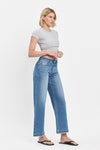 High Rise Wide Leg Jeans Medium Wash