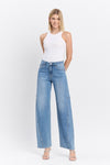 Maya High Rise Wide Barrel Jeans Medium Wash