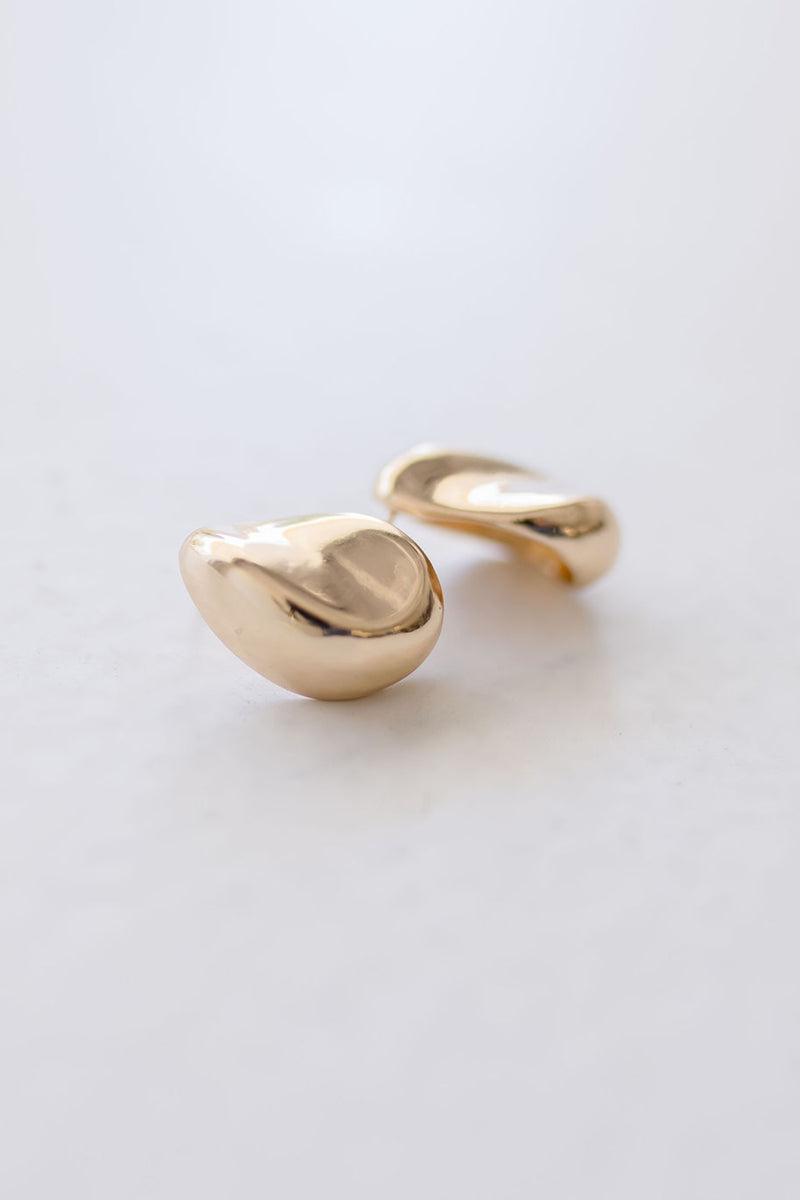 Teardrop Earrings Gold