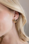 Layered Earrings Gold