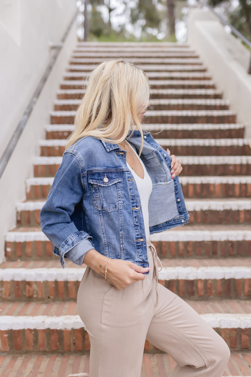 Denim Jacket Medium Wash