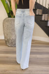 High Rise Wide Leg Jeans Light Wash
